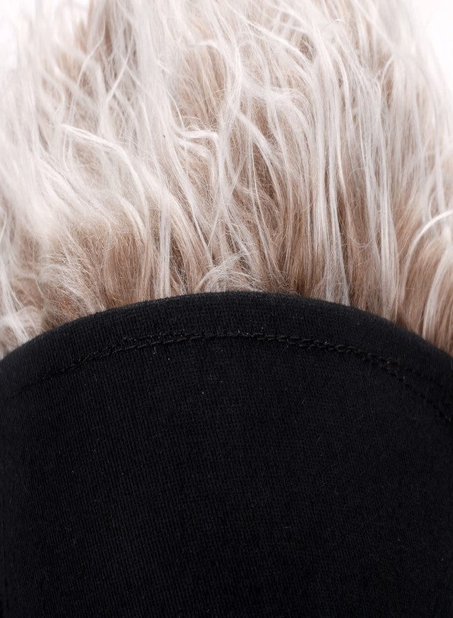 قبعة شعر رجالية من NNBDBVDHS مع قبعة مزيفة وشعر للرجال، قبعة شعر مستعار مضحكة على غرار غاي فييري، قبعة بيسبول قابلة للتعديل - Image 4